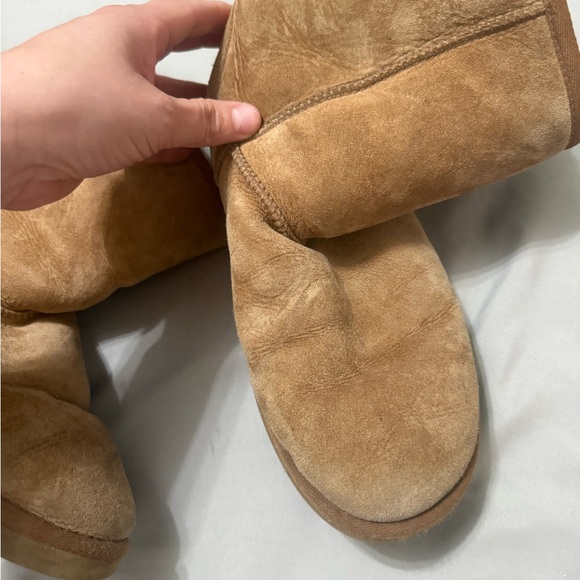 UGG Classic Brown Suede Boots - Picture 5 of 8